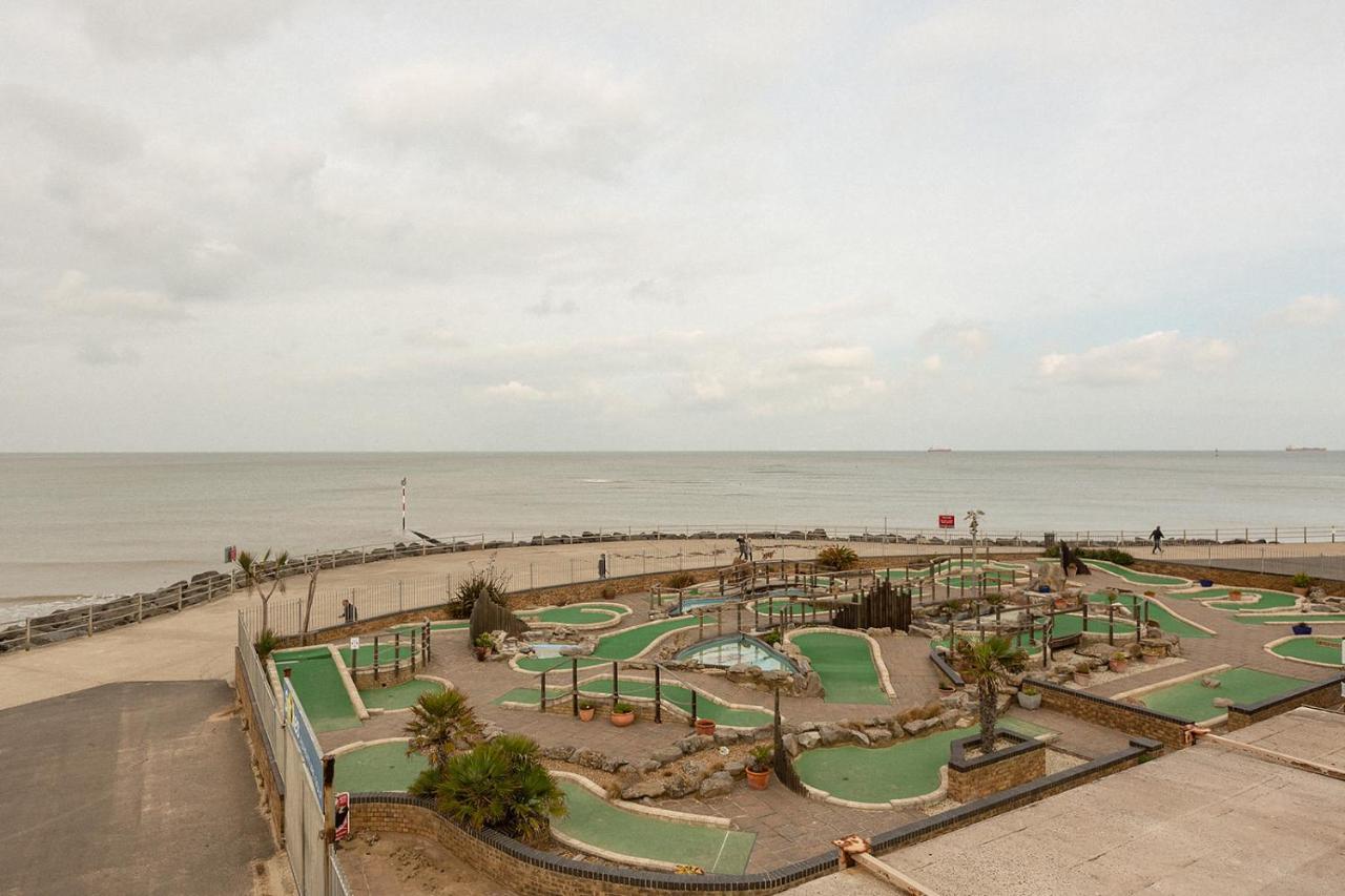 Ferienwohnung Funky Flat In Margate'S Westbrook Bay Exterior foto